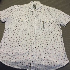 Men's Diesel short sleeve button down