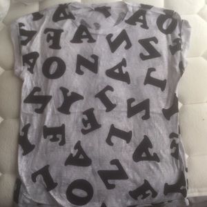 Alphabetical Shirt from Forever 21