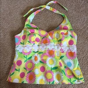 EUC Lilly Pulitzer vintage halter top