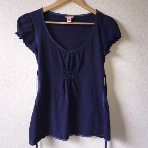 ‼️Sold in Bundle‼️ Navy blue Massimo shirt