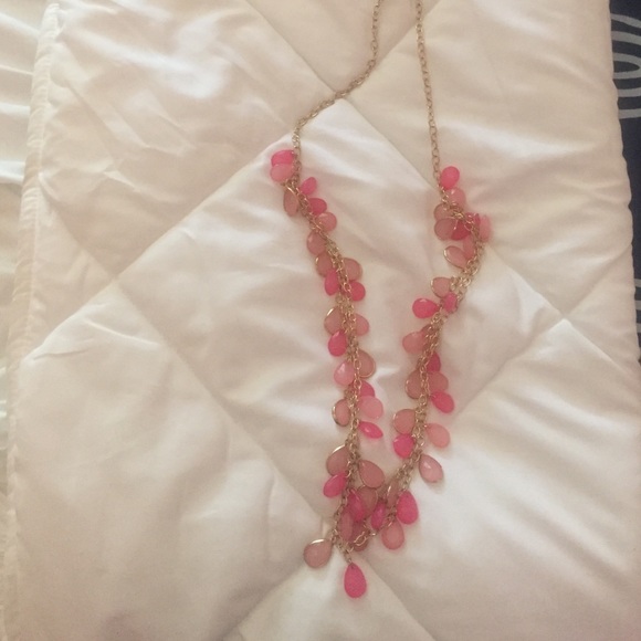 PINK LONG NECKLACE