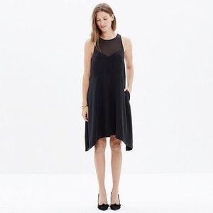 NWT Madewell Silk Parkview Dress