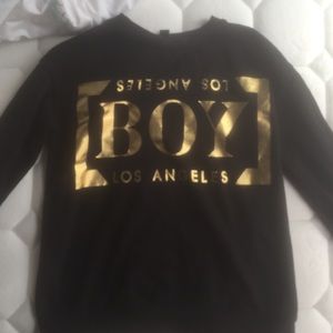 Black [Boy Los Angeles] sweatshirt from Forever 21