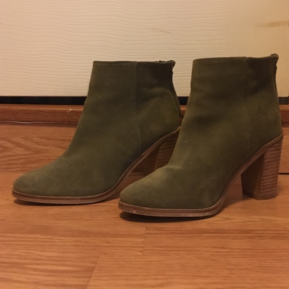 ASOS Stacked Heel Ankle Boots