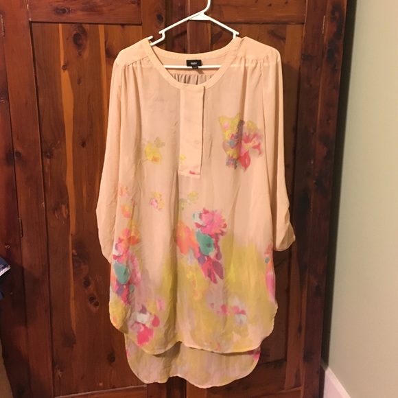 Sheer, flowy tunic