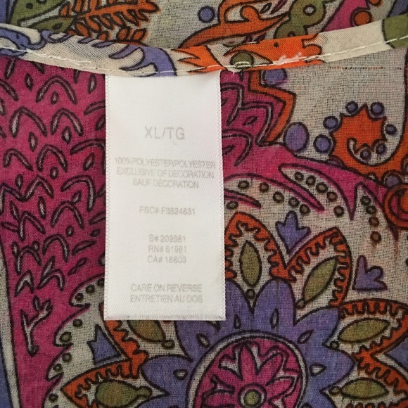 Sheers blouse - Picture 2 of 2