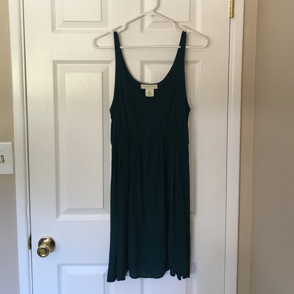 Urban Outfitters Emerald Green Tank Dress