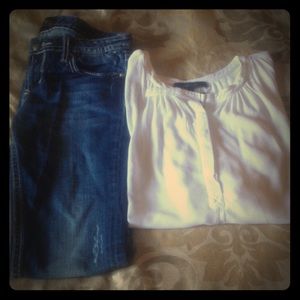 Express Rerock Skinny Jeans