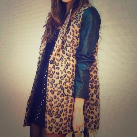 pull and bear leopard dress