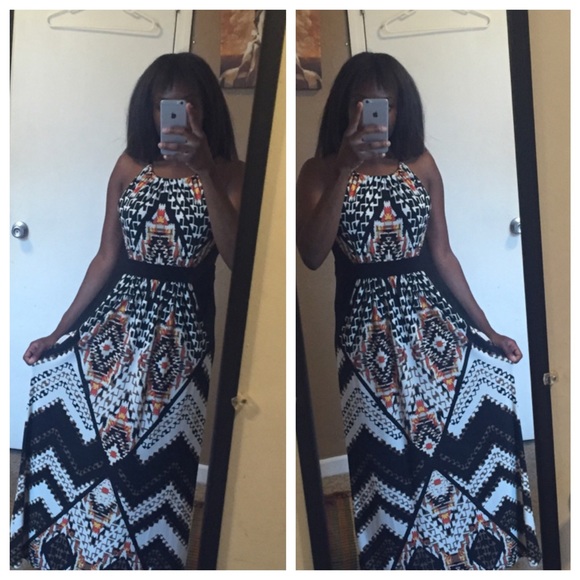 Chico's Dresses & Skirts - Chico's tribal pattern maxi
