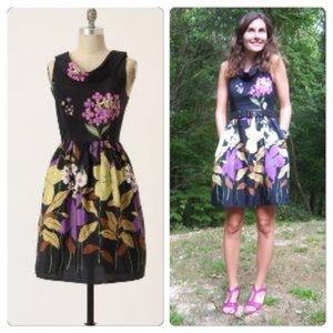 Anthropologie Fragrant Valley dress