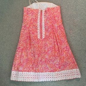 Citrus print Lilly Pulitzer dress! Size 6!