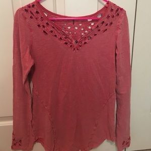 Free People Long Sleeved Top