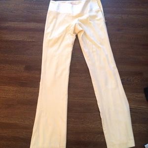 Cream pants