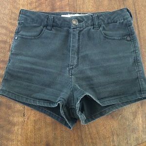 Brandy Melville Black Jeans Shorts