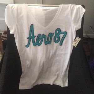 2 for 15 Aeropostale v-neck tee