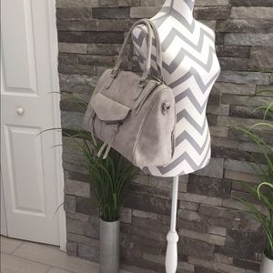 Boutique Handbag , light grey