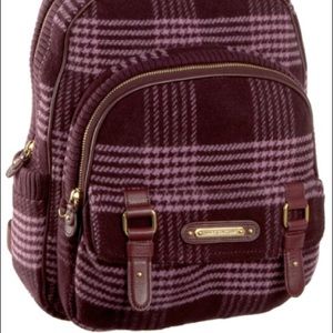 Juicy Couture Pendleton backpack (purple plaid)
