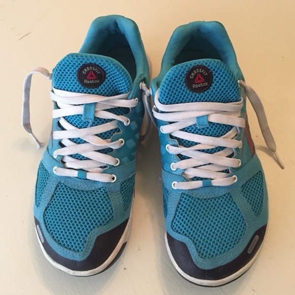 Blue Reebok Crossfit Shoes