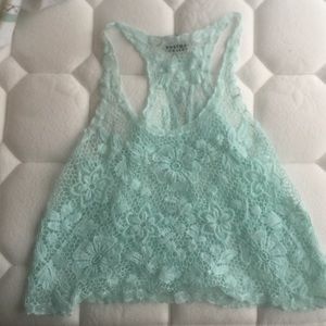 Light Blue/Green beach cover up