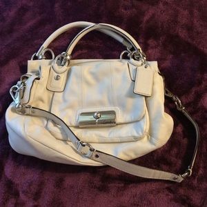 off white coach purse 💗 make offer