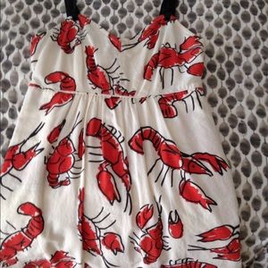 Anthropologie lobster dress.