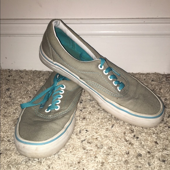Blue/Gray Vans
