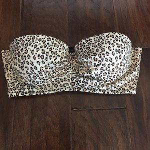 Victoria's Secret Leopard Bikini Top