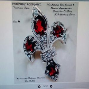 Fleur de Lis Rings  Sizes 6,  7 or 8 only     {NWOT)
