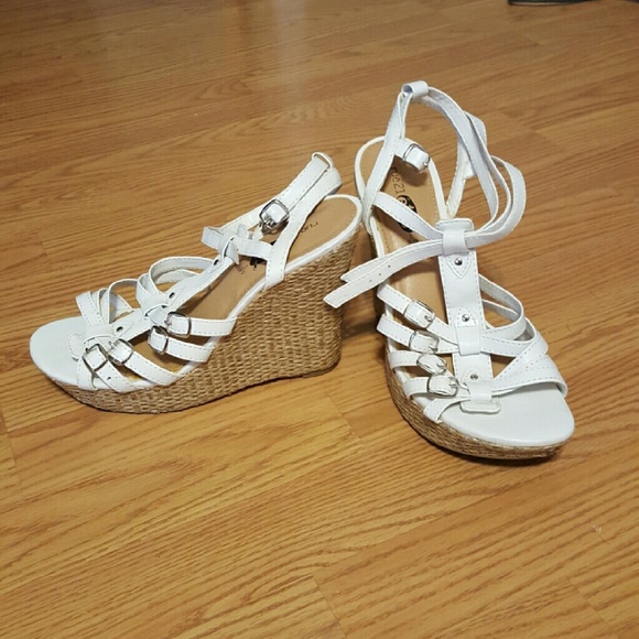 Strappy Wedges