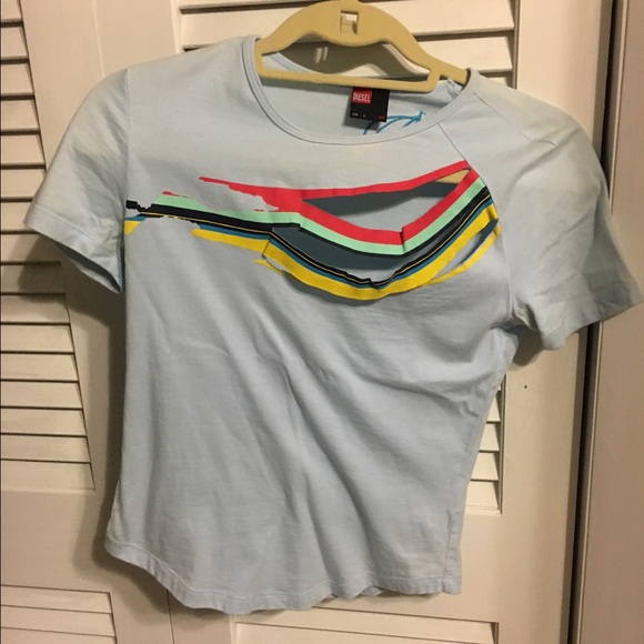 Diesel Tee with Bowie flair