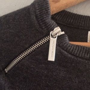 Michael Kors Sweater with zipper detail & pockets