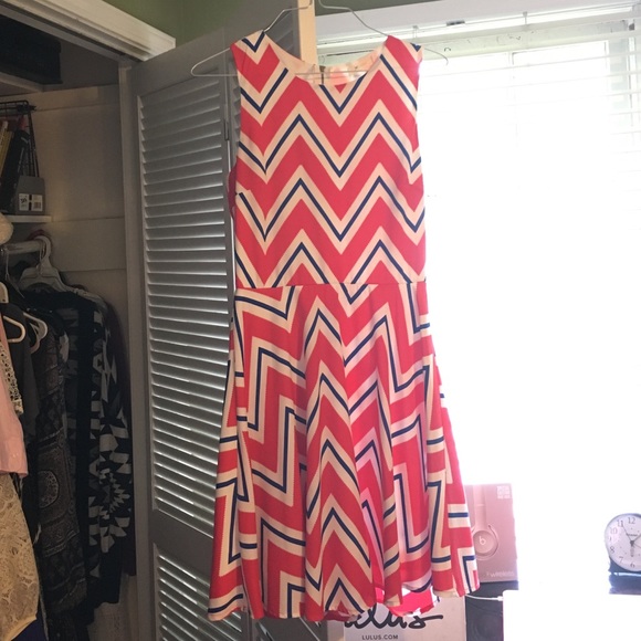 Everly Chevron Dress