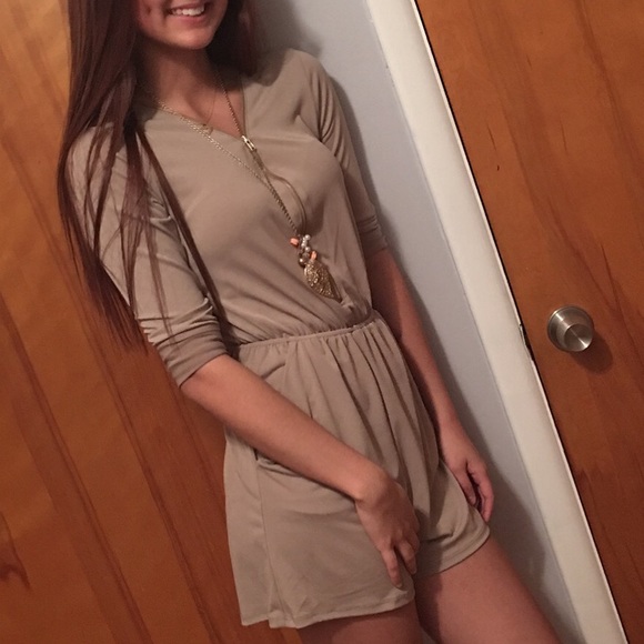 Tan romper