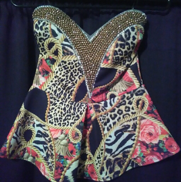 Strapless Top