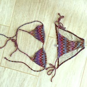Victoria's Secret crochet bikini XS