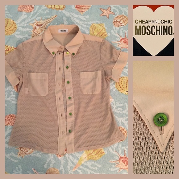 Moschino Cheap and Chic
Button Down Woven Top - Picture 1 of 4
