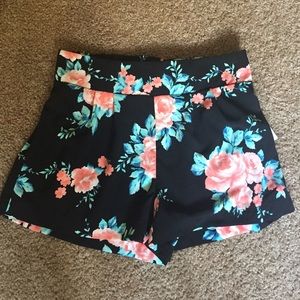Flowy Floral Shorts