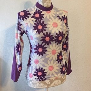 GIRLS Lands' End Rash Guard