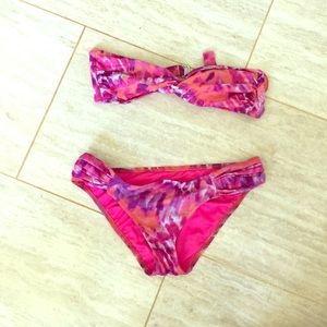 Victoria's Secret tie dye print bikini
