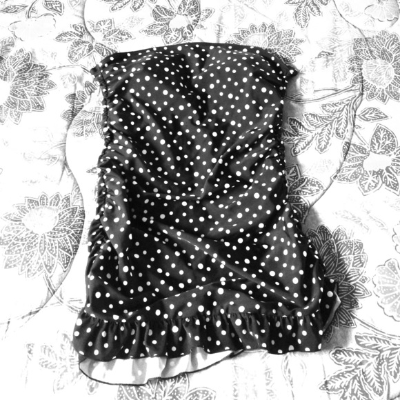 Polka dot Tankini top
