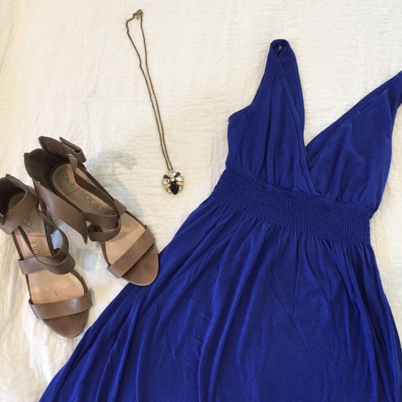 Old Navy Dresses & Skirts - Blue maxi dress size XS