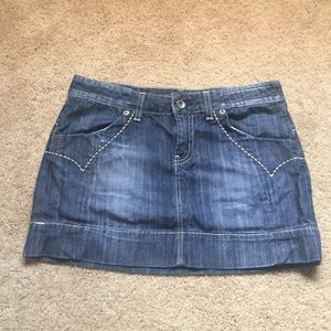 Denim 100% cotton skirt size 30