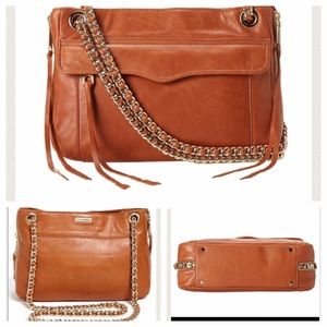 LIKE NEW Rebecca Minkoff Swing Shoulder Bag in Tan