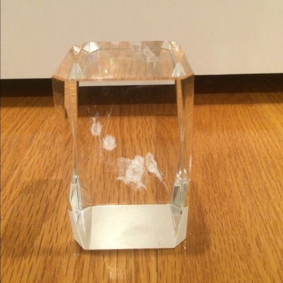 3. 3D laser engraved crystal cube - Picture 2 of 3