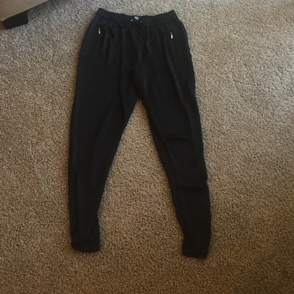 Paige Black Flowy Pants