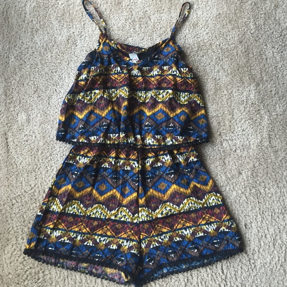Aztec festival Romper