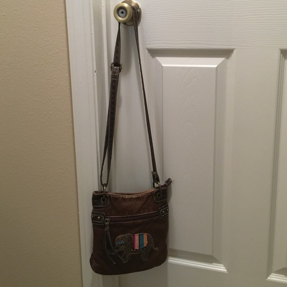 Elephant cross body bag