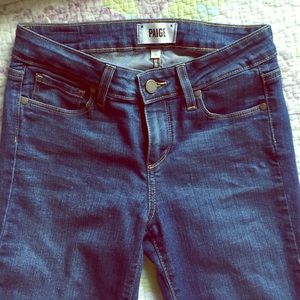 Brand new Paige Jeans size 26. Tiny pull.