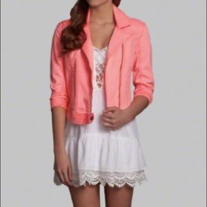 Pink Motorcycle Jacket